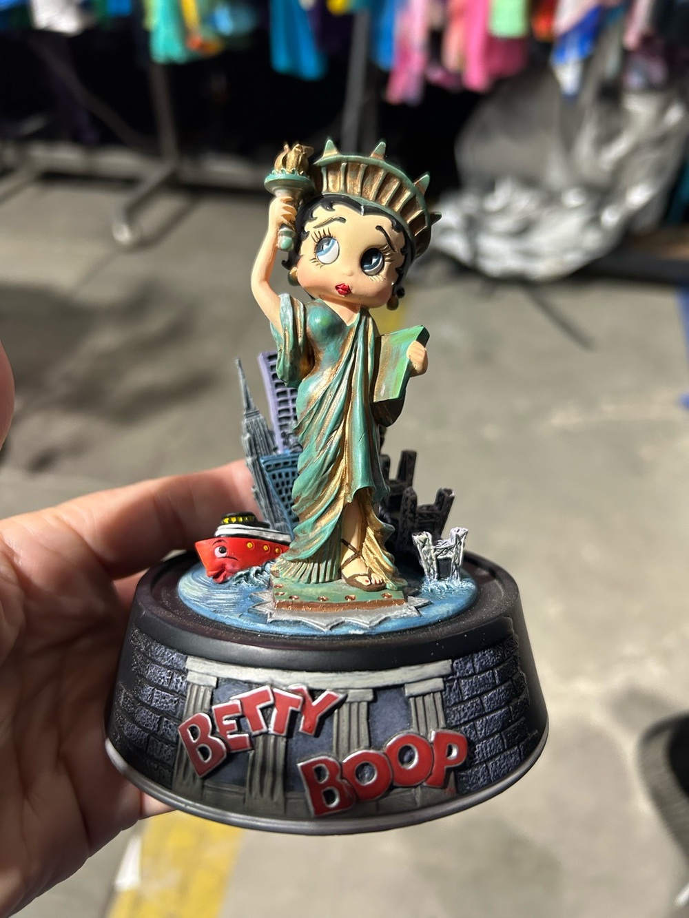 Betty Boop Statue Figurine Vintage 1996 Statue Figurine